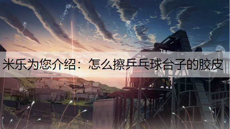 <strong>米乐为您介绍：怎么擦乒乓球台子的胶皮</strong>