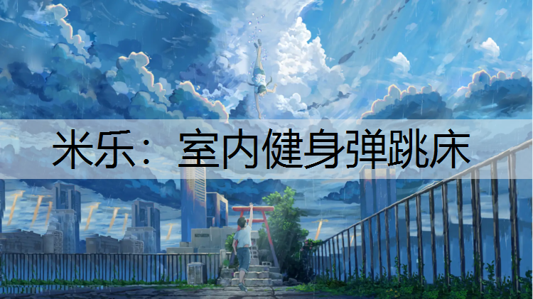 室内健身弹跳床